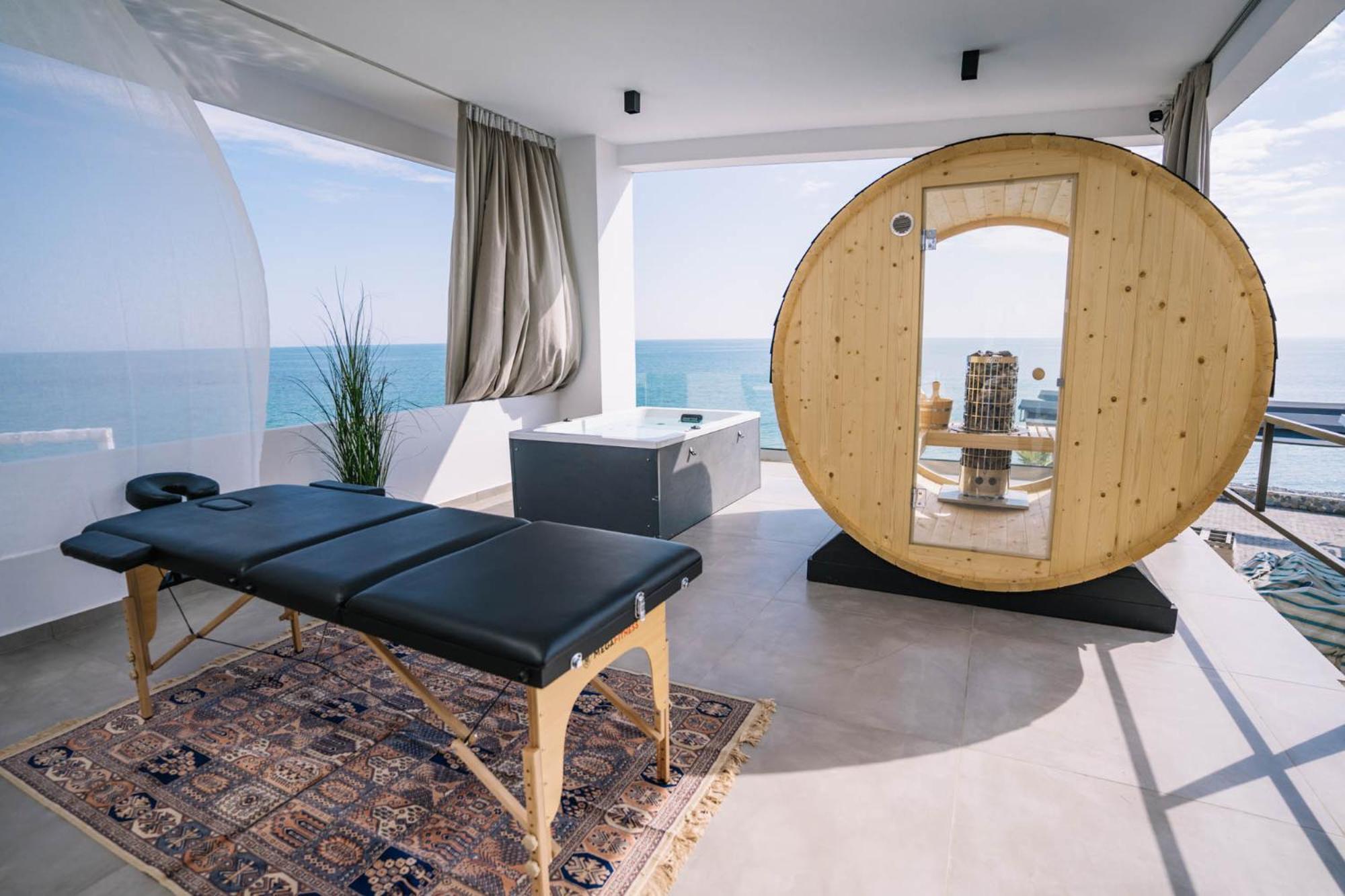 Akrotiri Olympus Luxury Suites - Adults Only Plaka Exterior foto
